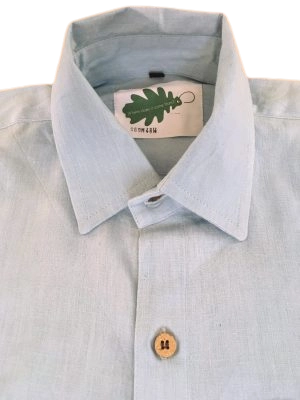 Organic Pale Blue Shirt