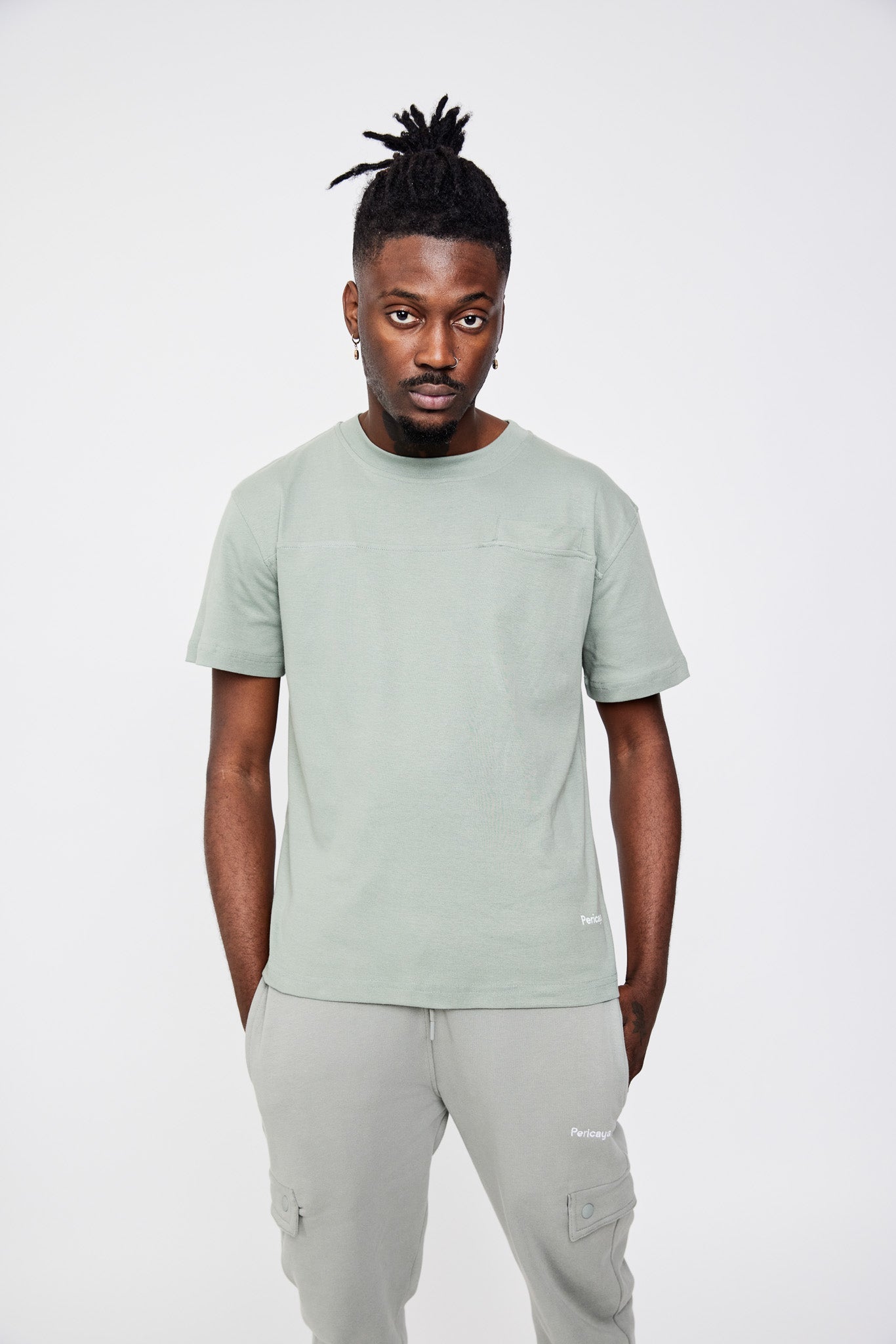 Unisex Organic Cotton T-shirt - Green Slate